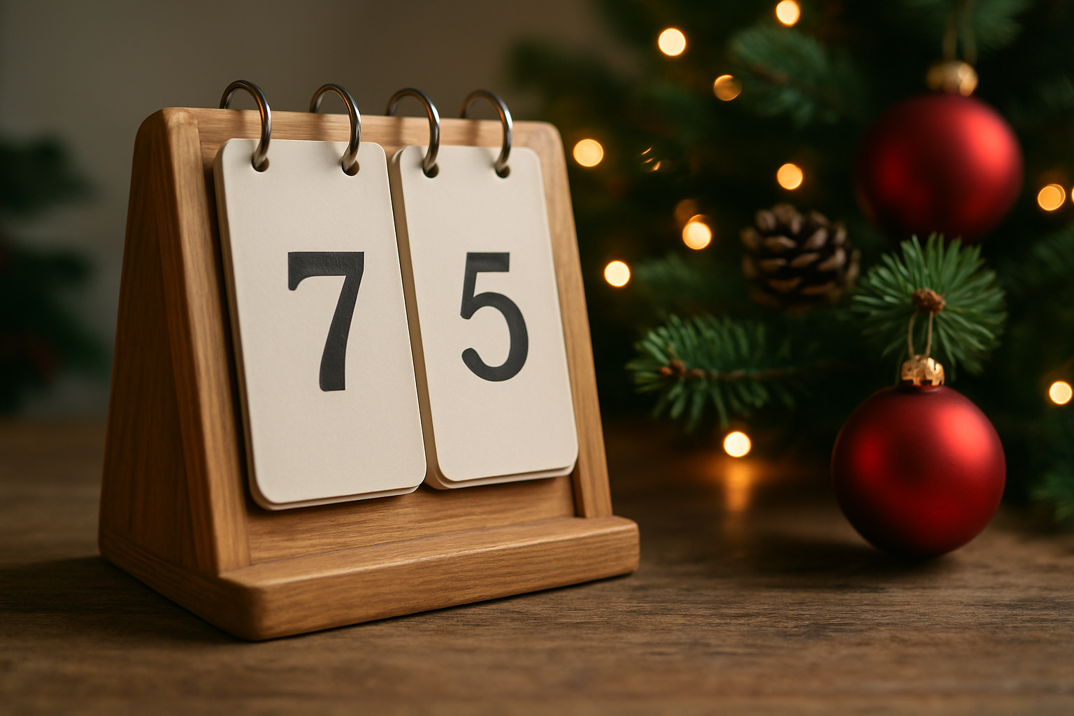 how many fridays until christmas - Illustration